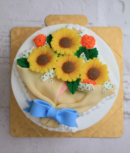 ひまわりケーキのオーダーメイド通販|パティスリーマルベリー
