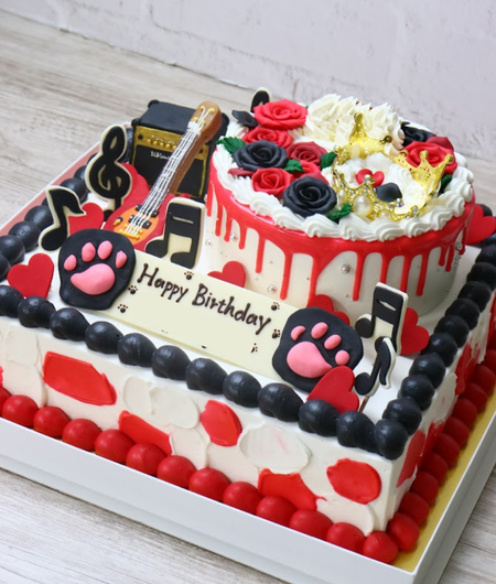 本人不在の誕生日会 のケーキのオーダーメイド通販|パティスリーマルベリー